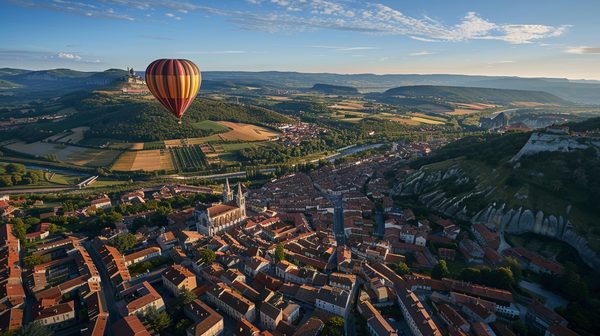 Découvrez le puy-en-velay en montgolfière